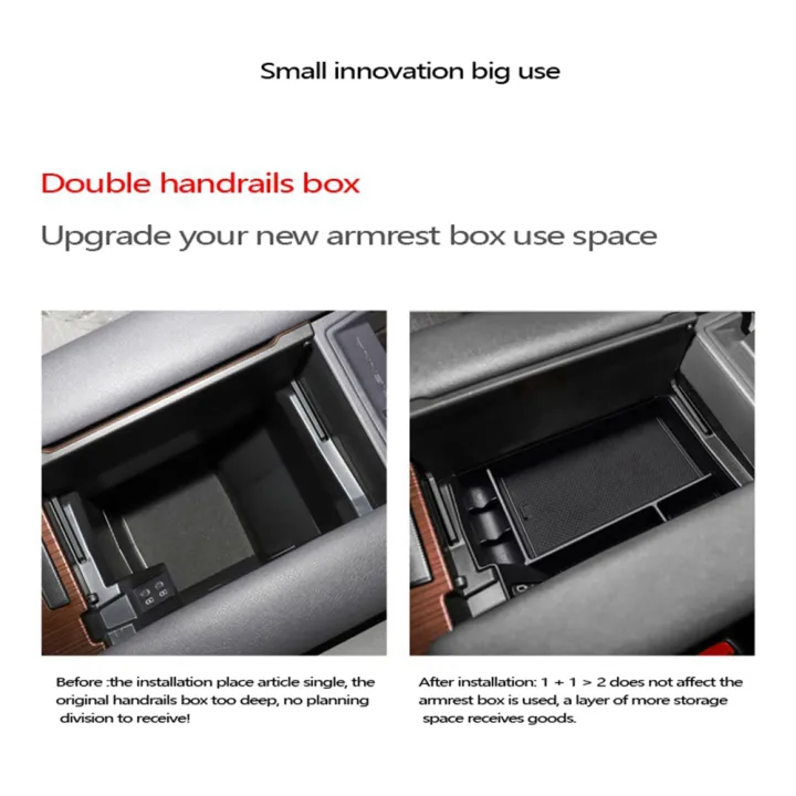 Replacing the Organizer Compartment the Center Console Storage | Daraz ...