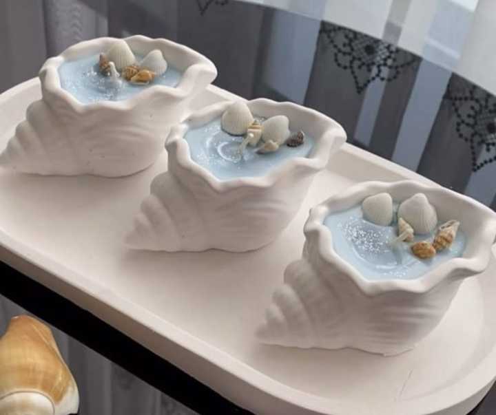 Cute Conch Container Candle