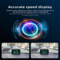 Universal Digital GPS Speedometer Reminder Meter HD LCD Display Plug and Play Big Font for All Vehicle. 