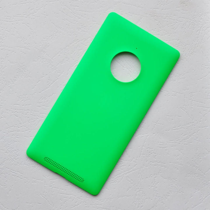 NEW 【Innovative design】BINYEAE New Plastic Battery Cover Rear Housing For Nokia Microsoft Lumia 830 Back Case With Wireless Charging+Logo
