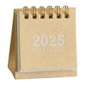 Penasfe Triangular Folding Desk Calendar 2025 Mini Desk Calendar Daily Planner for Home Office School Decor Buyers' Favorite Time Management. 