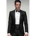 Satin Face Pure Black Cummerbunds Party Chorus Use Tuxedo Special-Purpose Adjustable Waist Belt. 