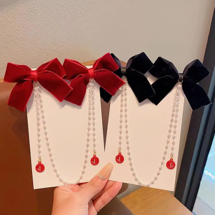 Elegant%20Vintage%20Bow%20Pearl%20Tassel%20Chain%20Hairpins%20Sweet%20Headband%20Hair%20Clips%20Fashion%20Hair%20Accessories%20Conbo%20-%20Image%202