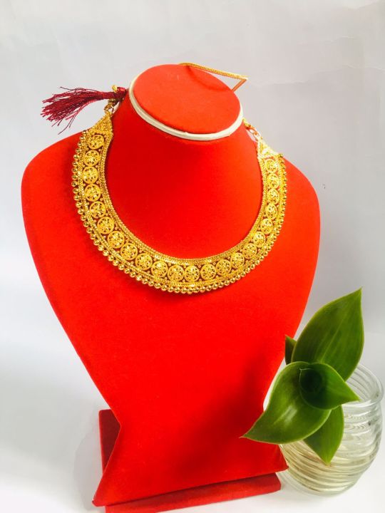 New%20Design%20Gold%20Plated%20Gold%20Design%20Mini%20Haar%20For%20Women%20-%20Image%203