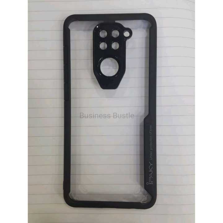Ipaky HD Transparent PC Clear Slim Hybrid Case For Xiaomi Redmi Note 9