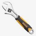 INGCO Adjustable Wrench: 12'' / 300MM CrV Slide wrench. 