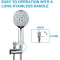 NAMUNY Shower Shut Off Valve, 304 Stainless Steel Mini Ball Valve NPT Thread(1/2Inch Male x 1/2Inch Female),1 Pack. 