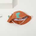 Casual Cartoon Dinosaur Children Fisherman Hat Sunscreen Wide Brim Kids Bucket Hat UV Panama Hat Baby Sun Cap Summer. 