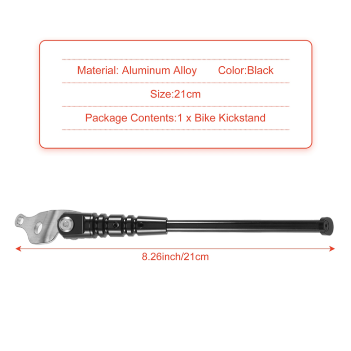 NAMUNY%20Bicycle%20Kick%20Stand%20Road%20Bike%20Kickstand%20Mountain%20Bike%20Bicycle%20Cycle%20Rack%20for%20Accessories(Silver)%20-%20Image%204