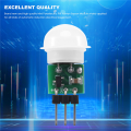 AM312 PIR Sensor,5 Pack PIR Motion Sensor Outdoor Mini Pyroelectric Infrared PIR Human IR Sensor Module Body. 