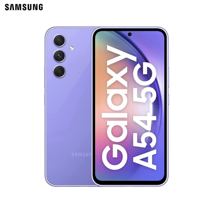 Samsung Galaxy A54 5G (8GB+256GB) || 6.4 inches Super AMOLED, 120Hz, 1000 nits (HBM) ||  Video 4K@30fps, 1080p@30fps
