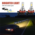 H11 H8 H16 80W 4000LM 3000K Yellow Tech LED Fog Lights Conversion Bulbs Kit. 