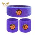SuperRide Sports Wrist Protector Kids Sports Headband Wristband Set Breathable Sweat Absorbing Basketball Volleyball Wrist Protector for Boys. 