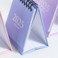 Mini Calendars 2024.7-2025.12 Table Desk Calendar Cute Protable 2025 Desk Calendar Simple Time Manegement Schedule. 