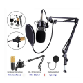 BM-800 Condenser Microphone Set with V8 Sound Card – Ideal for Studio Recording, Streaming & Gaming. 