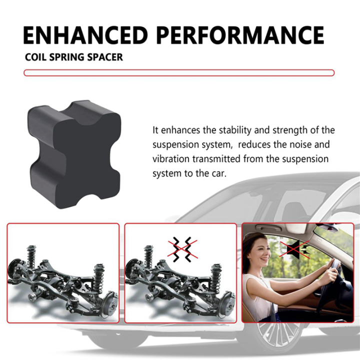 12PCS%20Car%20Coil%20Spring%20Spacers,%20Heavy%20Duty%20Rubber%20Coil%20Spring%20Booster%20for%201Inch%20to%201.5Inch%20Coil%20Spring%20Lift%20-%20Image%205
