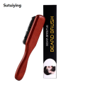 Sutuiying Boar Bristle Beard Brush – Natural Beechwood Handle, Fifty percent discount Long-Handle Beard Grooming Styling Brush for Men. 