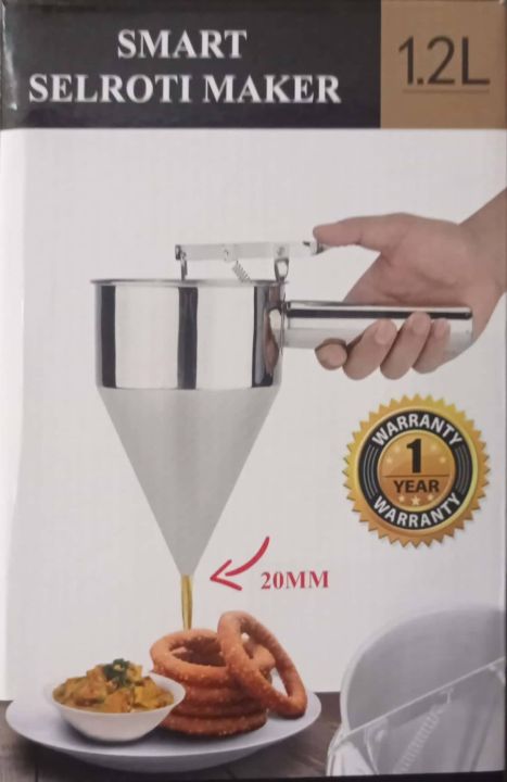 Sel Roti Maker /Machine/Soli /Funnel 20 mm hole | Daraz.com.np