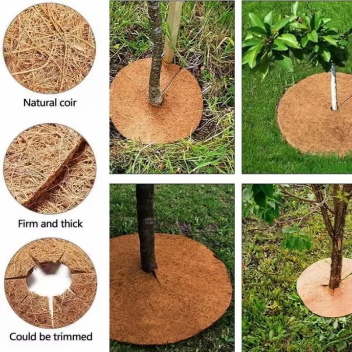 High Quality Thick Flower Pot Disc Mat Anti Grass Natural Coconut Fiber ...