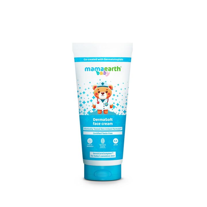 Mamaearth Baby DermaSoft Face Cream with SensiCareComplex™ for Baby's ...