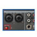 Console Mixer Small Mixer 4-Way USB with Sound Card Special Effects Bluetooth US Plug. 