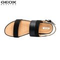 Geox Black Formosa C Pure Flat Sandals For Women. 