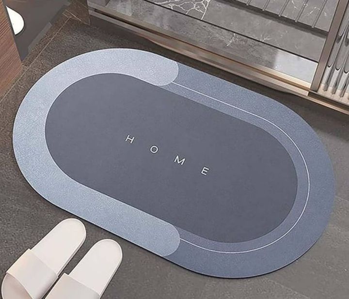 Super Absorbent Floor Mat Water Absorbing Bath Mat Multicolor