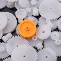 75Pcs Type PC Crown Gear Single Double Reduction Worm Small Parts DIY Gear For Robot Smart car. 