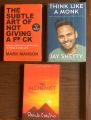 Best Selling 3 Combo Books (The Subtle Art + The Alchemist + Think Like A Monk)). 