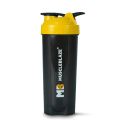 MuscleBlaze Shaker 650 ml 100% Leakproof BPA Free Sipper Bottle Black color. 