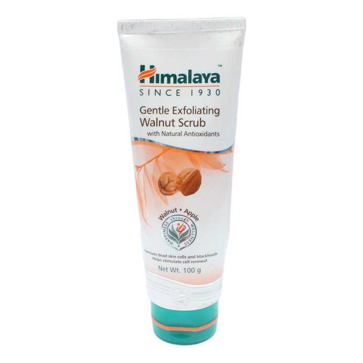 Himalaya Gentle Exfoliating Walnut Scrub with Natural Antioxidants 100g