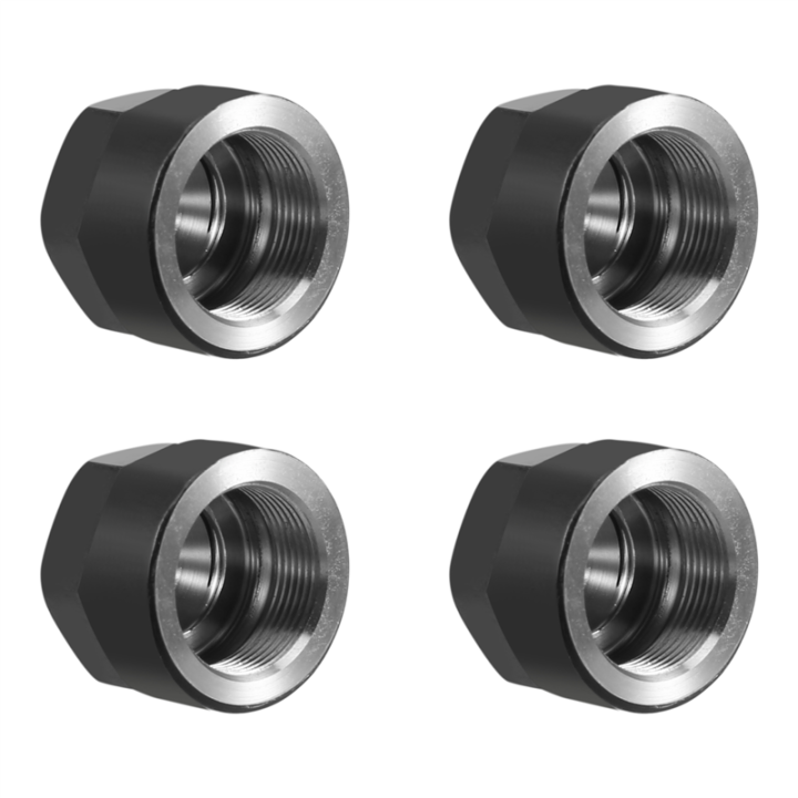 4Pcs Collet Clamping Hex Nuts, for CNC Milling Chuck Holder Lathe