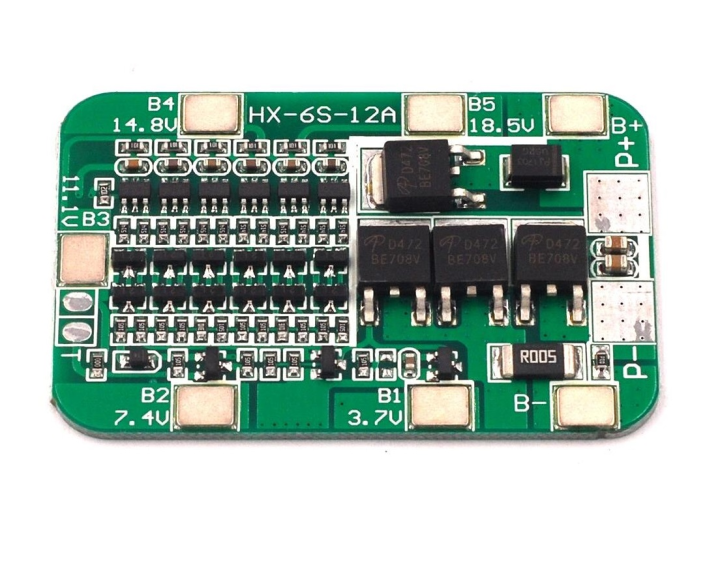 Bms 6 channel 6S Hx-6s-12a[1 pcs]
