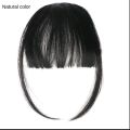 Fake Air Bangs Clip In Synthetic Hair Extension Natural Fake Bangs For Women Hair Styling. 