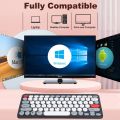 Wireless Keyboard and Mouse Combo 2.4G Ergonomic Compact Silent for Computer and Laptop. 