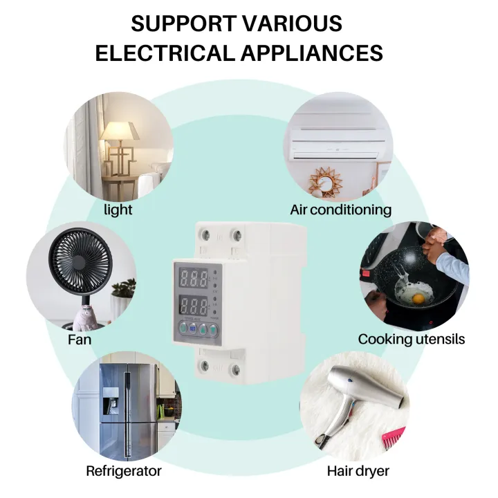 Din%20Rail%20Dual%20Display%20Adjustable%20over%20Voltage%20Current%20and%20Under%20Voltage%20Protective%20Device%20Protector%20Relay%2040A%20220V%20230V%20-%20Image%208