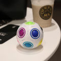 NEW Children's Rubik's Cube Magic Rainbow Ball Educational Toys Creative Stress Relief Toys Rainbow Ball Manufacturers Stalls Wholesale. 