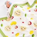 Baby 100% Cotton Super Soft Muslin Blanket. 