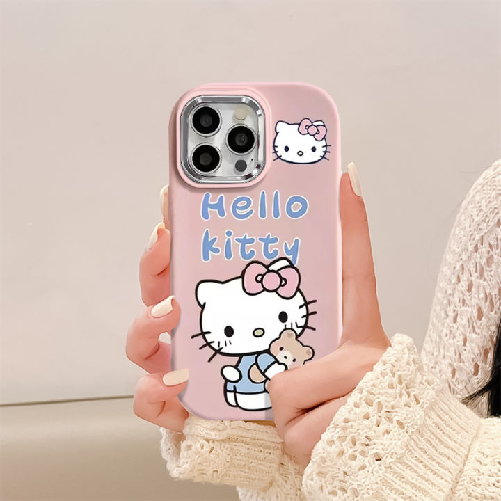 Hello%20Kitty%20Phone%20Cover%20Compatible%20for%20IPhone%2011%2015%20XR%2013%2011%2012%2014%2015%20Pro%20Max%207Plus%207%208%20Plus%20XS%20Max%20Pig%20Pink%20Oil%20Injection%20Shockproof%20Soft%20Case%20-%20Image%207