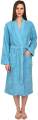 Bathrobe - Premium 100% Cotton Pink Terry Kimono Bathrobe. 