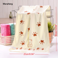 Wenefang Kids Baby Cartoon Animal Heart Print Bath Towel Absorbent New style Drying Swimwear Baby Cotton Girls Boys Towels. 