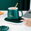 Electric Coffee Mug, Cup Mat, Warmer Heating Pad Usb For Home Office Milk Tea Auto-Off Gift Electric Kettle Home Appliances. 