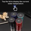 Smart Temperature Display Insulated Water Bottle - 500ml Thermo Pot. 