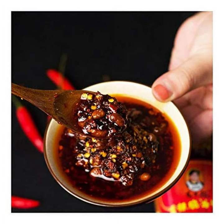 LAO%20GAN%20MA%20Tao%20Huabi%20Chilli%20Sauce%20With%20Chicken%20280gm%20%7C%20Chinese%20Achar%20%7C%20Chilli%20Oil%7C%20Chicken%20Achar%20-%20Image%202