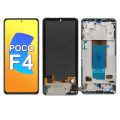 HOT For Xiaomi POCO F4 LCD Display +Touch Screen Digitizer Replacement with Frame For POCO F4 lcd 22021211RG, 22021211Rl. 