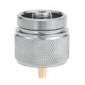 Penasfe Corrosion Resistant Propane Tank Adapter Portable Propane Gas Tank Adapter for Camping Stove Lightweight Aluminum Alloy for Outdoor. 
