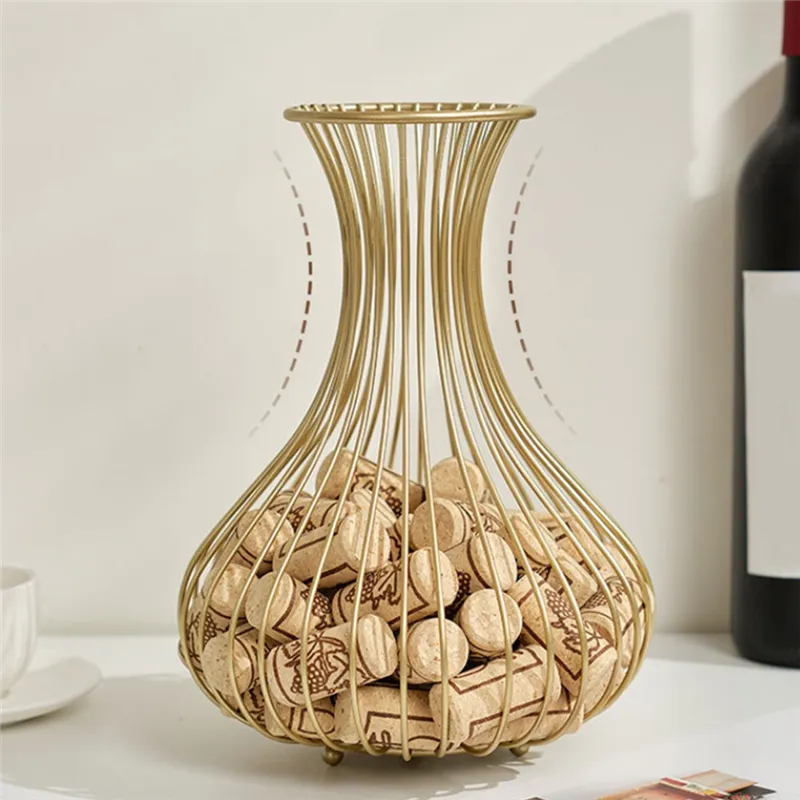 ARELENE Metal Wine Cork Display Holder, Wine Stopper Collector
