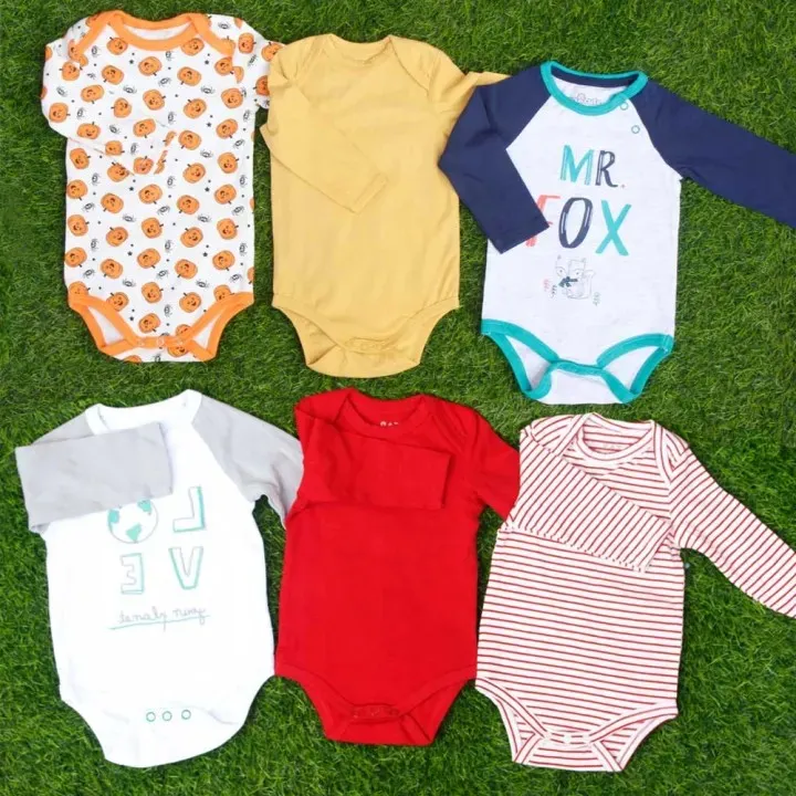 Full%20Sleeve%20Baby%20Romper%20Set%20-%206%20Pcs%7C%20Assorted%20Color%7C0-36M%20-%20Image%204