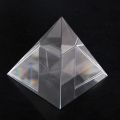 Prism Optical Glass Pyramid 40mm High Rectangular Polyhedron Suitable for Teaching Experiments. 