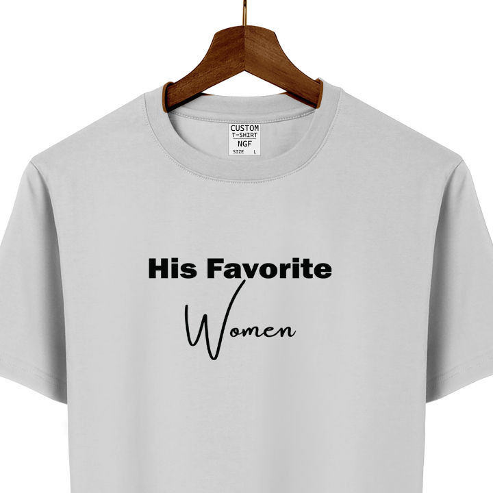 "His%20Favorite%20Women"%20&%20"Her%20Favourite%20Man"%E2%80%93%20Black%20&%20White%20Matching%20Couple%20T-Shirts%7C%20Couple%20Sets%20-%20Image%202